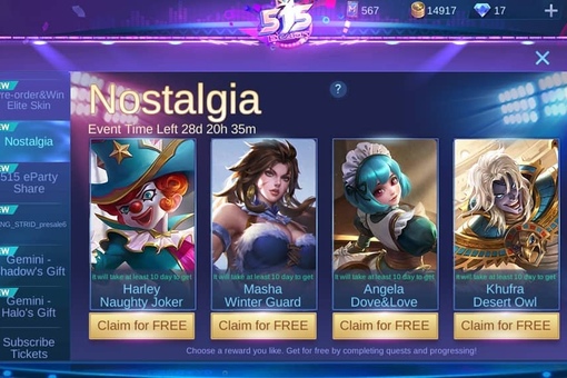 Nostalgia скин. Событие ностальгия мобайл. Событие ностальгия mobile legends. Событие ностальгия мобайл. Событие ностальгии млбб.