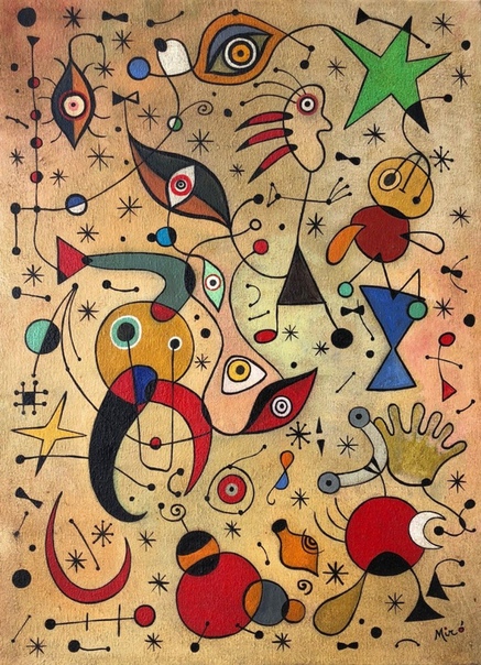 Жоан Миро-и-Ферра (кат Joan Miró i Ferrà, 20 апреля 1893, Барселона 25 декабря 1983, Пальма-де-Майорка) каталонский художник, скульптор, график, один из самых значительных новаторов и