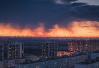 ночное лыткарино. лыткарино благоустройство. город лыткарино. лыткарино ночью.